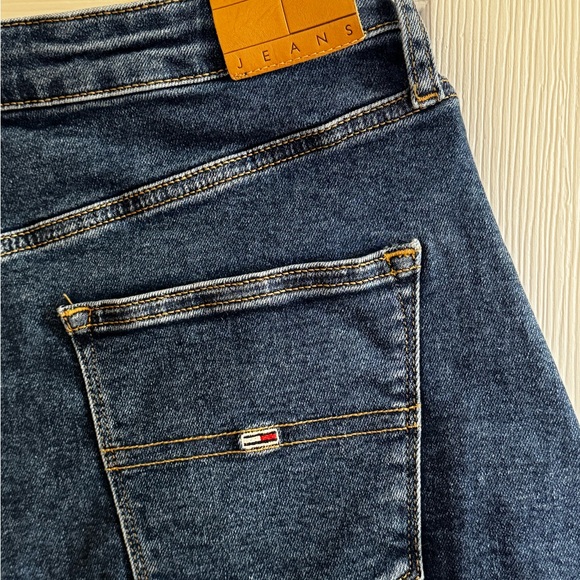 Tommy Hilfiger Dark Blue A-Line Skirt - Picture 3 of 5